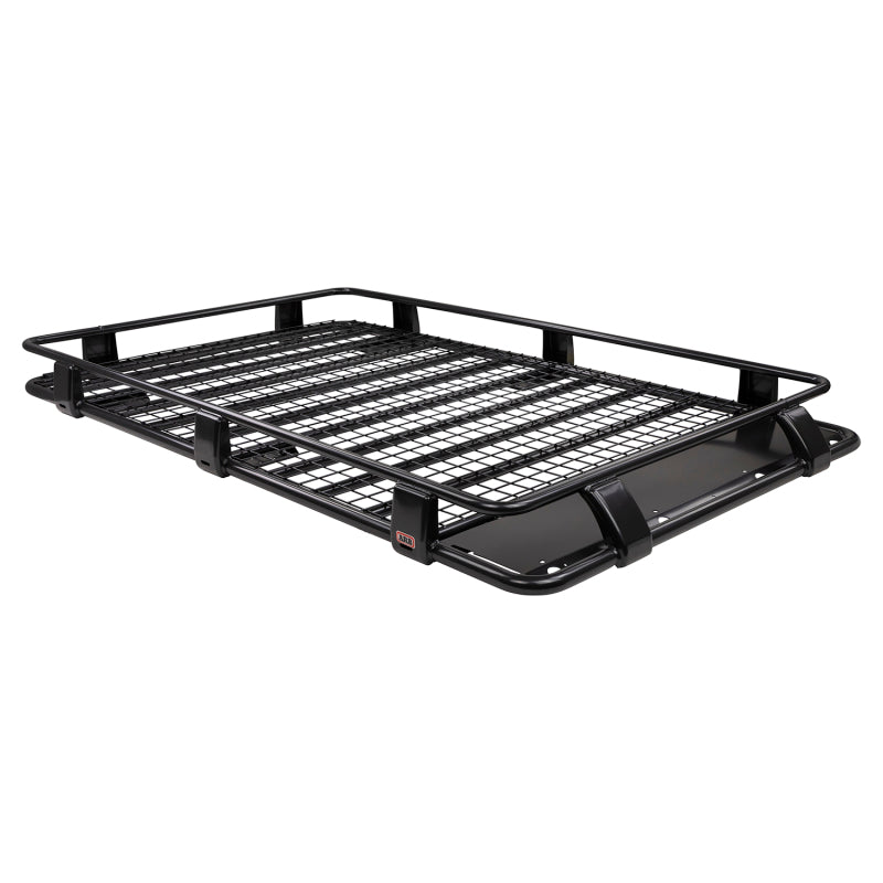 ARB 73x44 steel roof rack with mesh floor — full rack view
