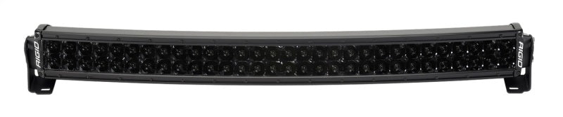 Rigid Industries RDS-Series 30in Midnight Edition curved LED spot light bar with blacked-out optics
