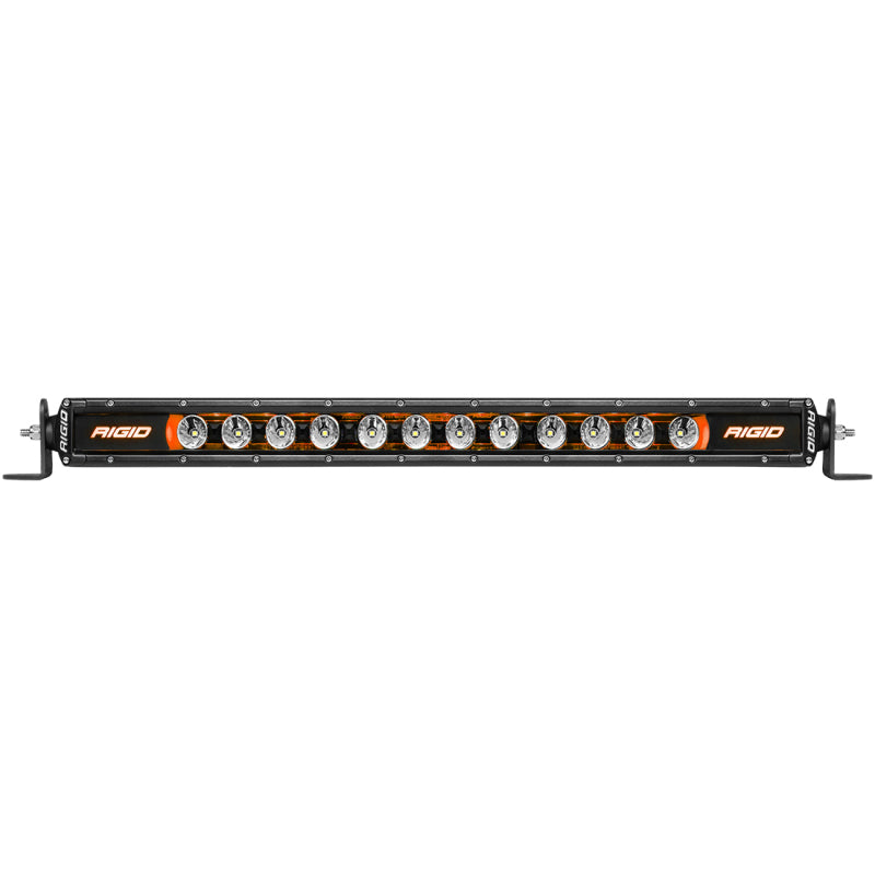 Rigid Radiance Plus SR-Series light bar angled view showing Broad Spot optics