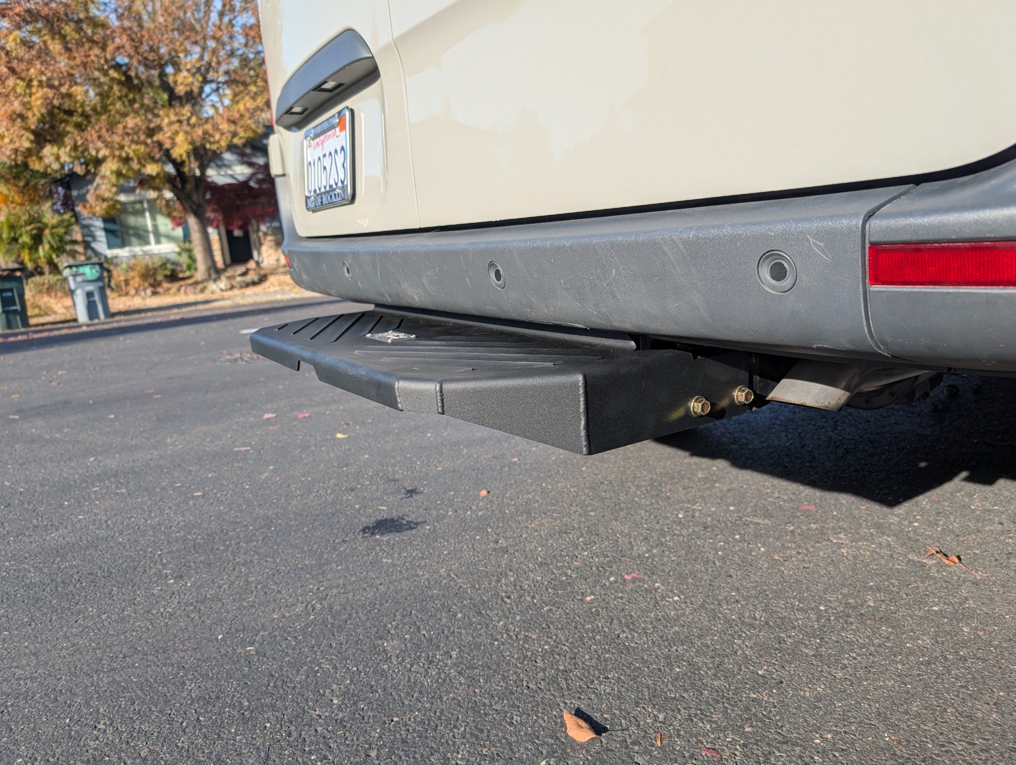 Mercedes Sprinter Rear Plateau Step