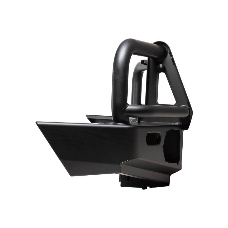 ARB winch bar bumper for 2022+ Toyota Land Cruiser 70 Series, front three-quarter view