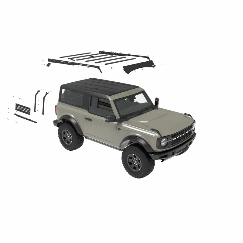 Modular Roof Rack For The Ford Bronco 2-Door