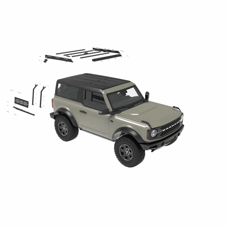 Modular Half Rack For The Ford Bronco