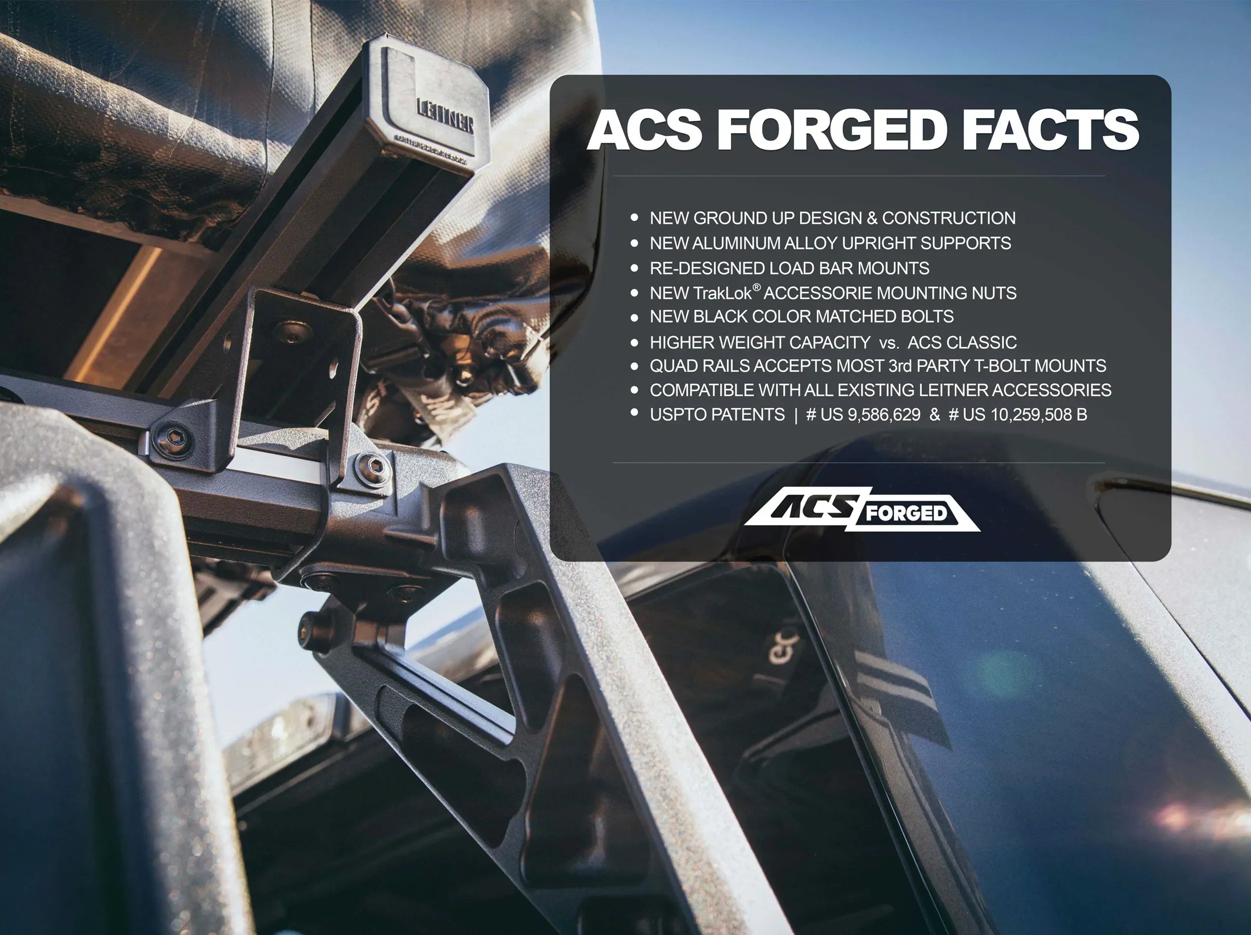 RAM Active Cargo System Bed Rack - FORGED NO DRILL