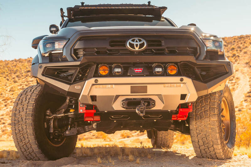 ARB Zenith winch bar light and recovery accessory mounting provisions