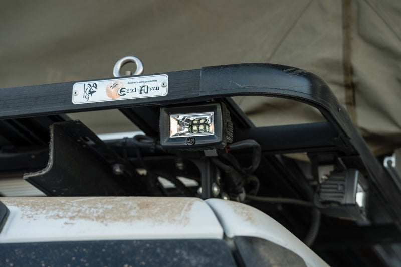 KC HiLiTES C-Series C2 2in. LED Backup & Area Flood Light 20W - Black (Pair), close-up