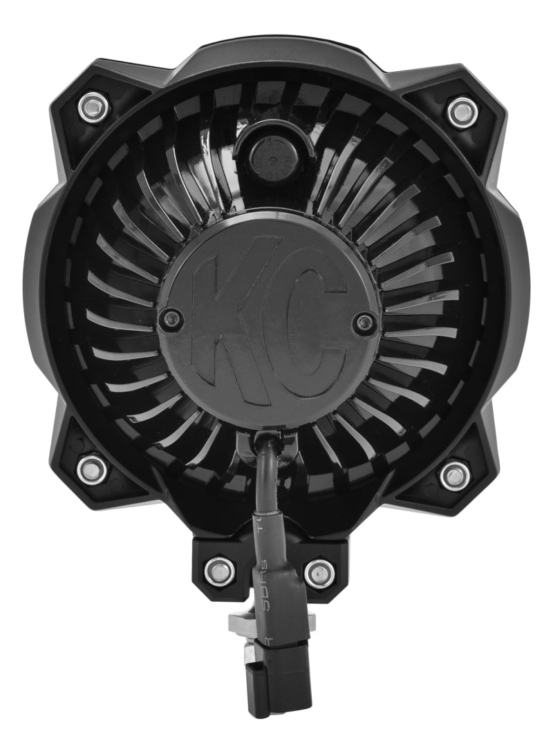 KC HiLiTES 6in Pro6 Gravity LED Light 20W Wide-40 Beam (Single), close-up