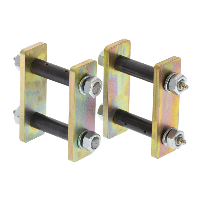 Zinc-plated shackle side plates — OME greasable shackle kit OMEGS21