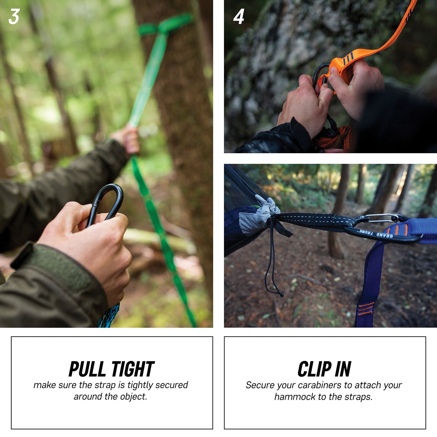 Trunk Straps - Hammock Suspension Straps