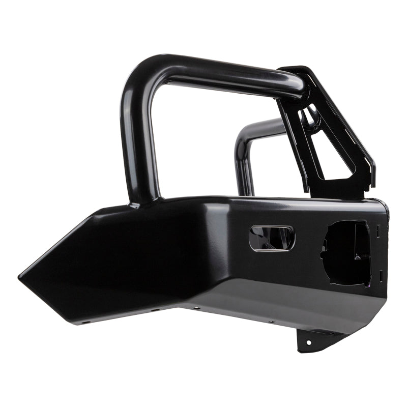 ARB Summit MKII bull bar for Nissan NP300 Navara, side profile view