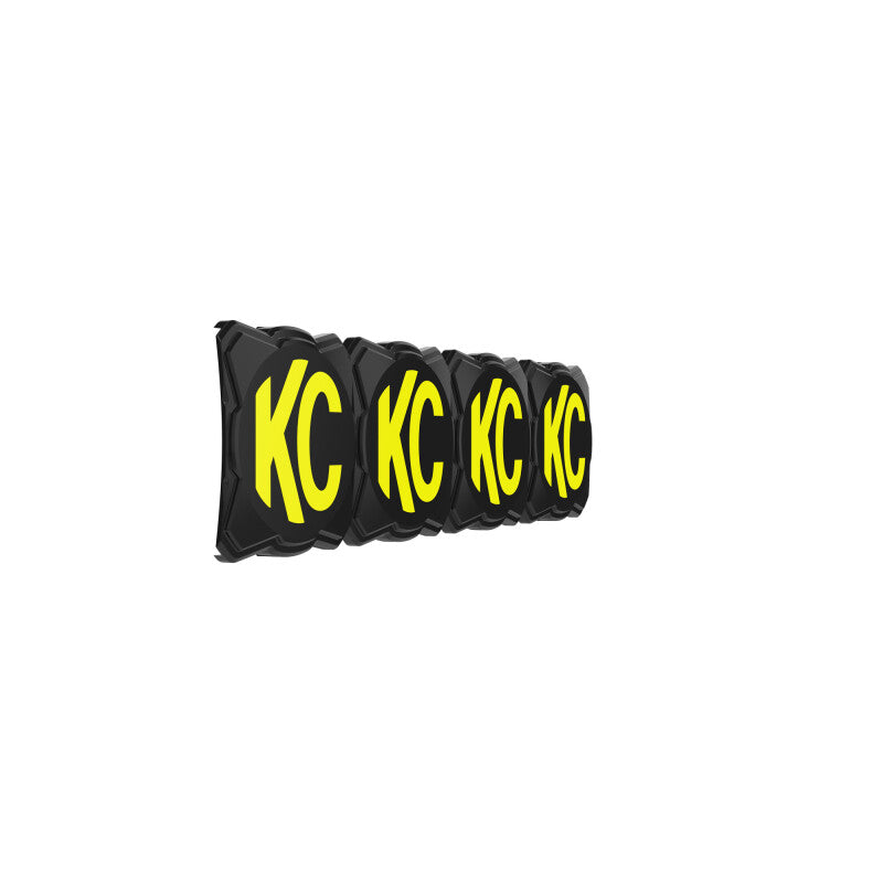 KC HiLiTES FLEX ERA 10in Light Bar Cover - Black (Cover Only), side view