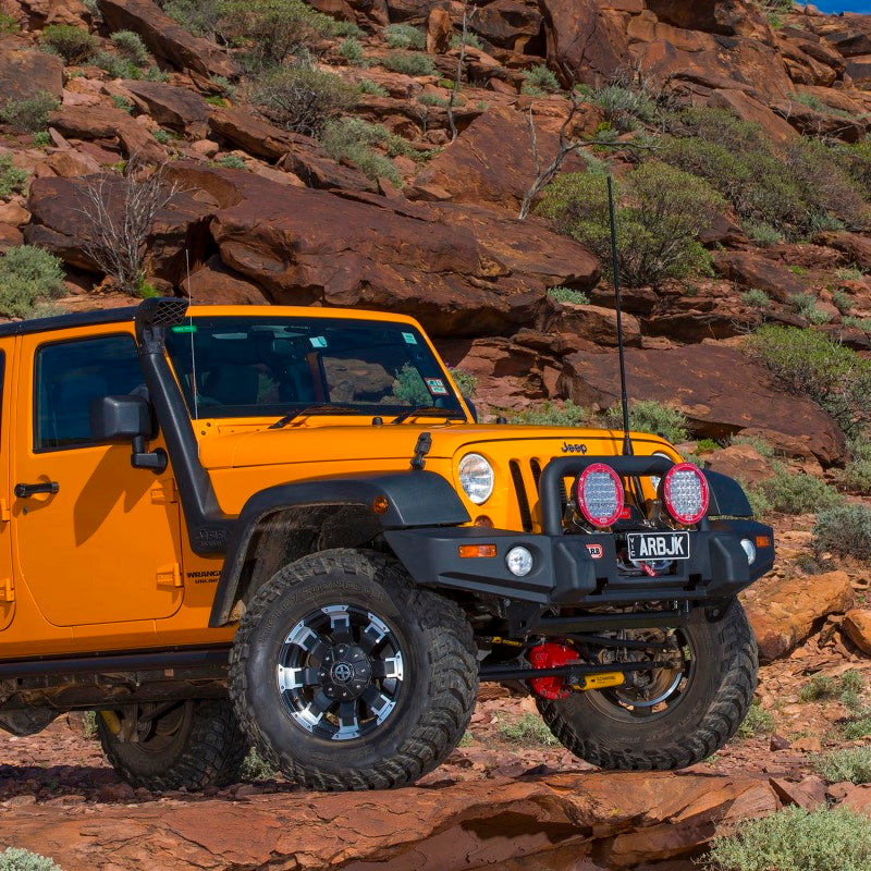 ARB Safari snorkel Wrangler JK 3.8L — sealed V-Spec head detail