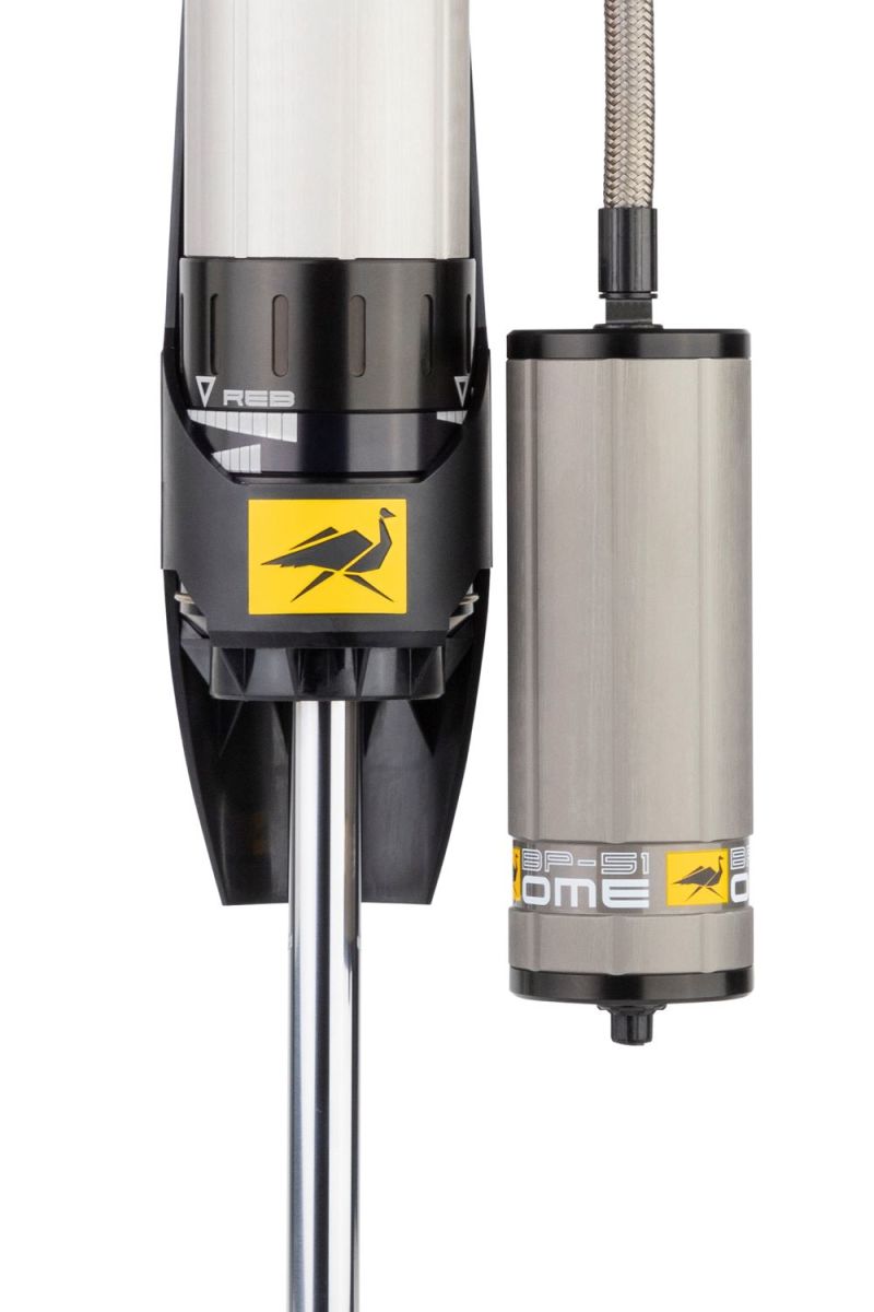 ARB OME BP-51 80 Series rear shock — full-length side profile
