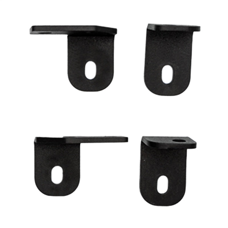 Rigid Industries stainless steel fog-pocket mounting brackets for 2022+ Toyota Tacoma, lamps not included