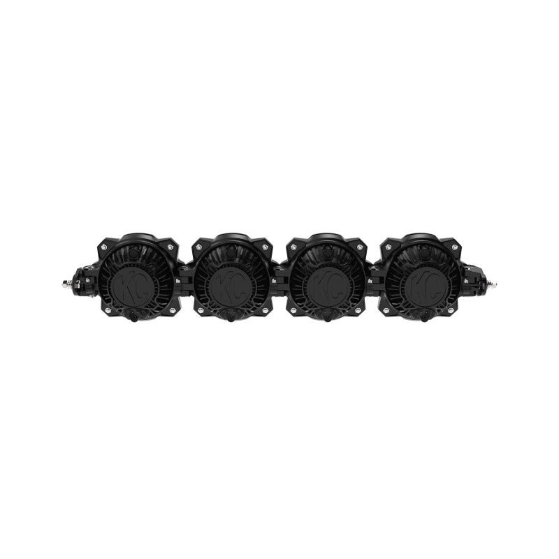 KC HiLiTES Gravity Titan LED Light Bar - 26 in. (4-Light), mounted view