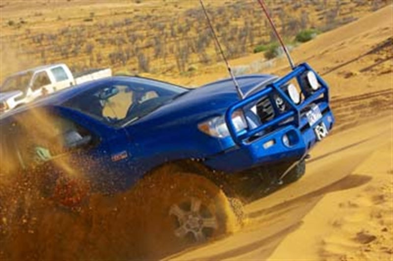 ARB Deluxe Winch Bumper — integrated winch cradle detail