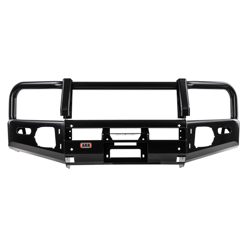 ARB Summit MKII combination bull bar on a Mazda BT-50, front three-quarter view