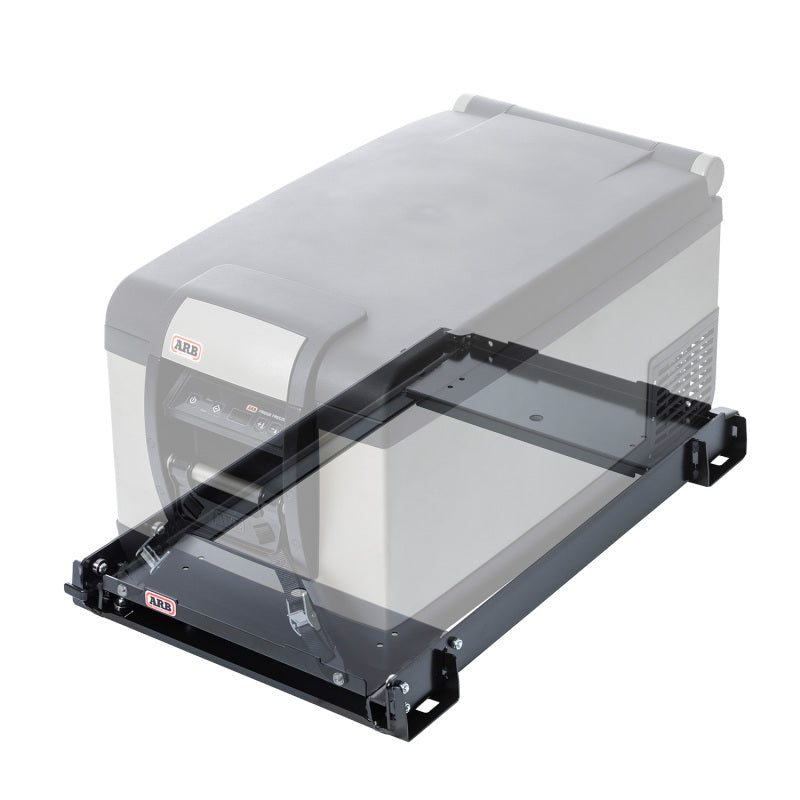 ARB fridge slide steel frame and sealed roller bearing detail