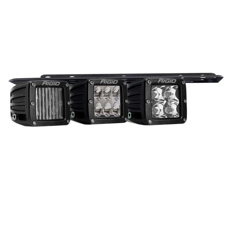 D-Series fog, spot and drive pods mounted in Ford Raptor bumper fog pocket