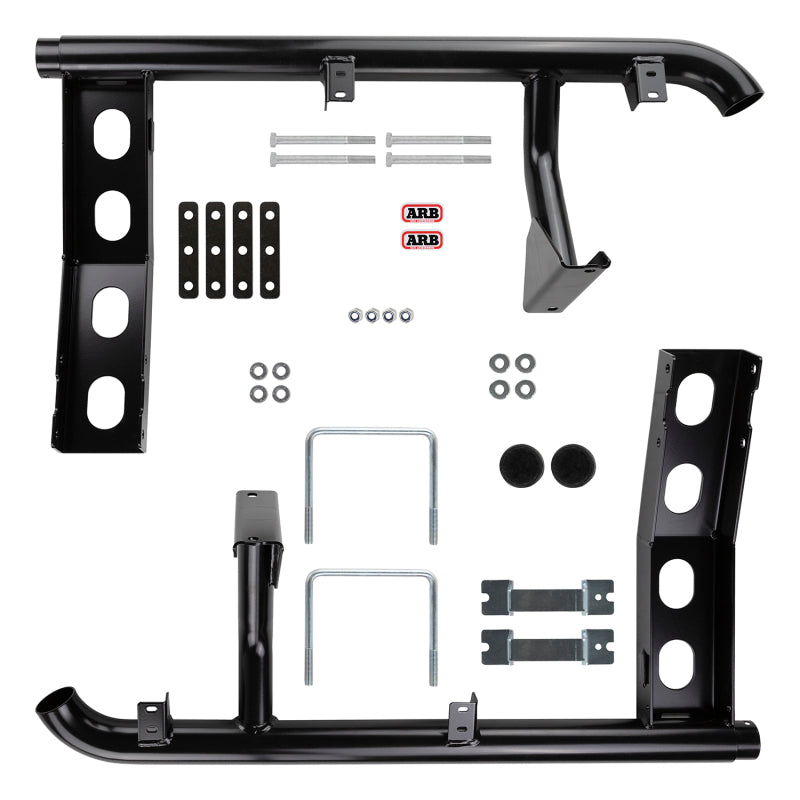ARB Summit Hilux Single Cab Step Section — integrated step tread detail
