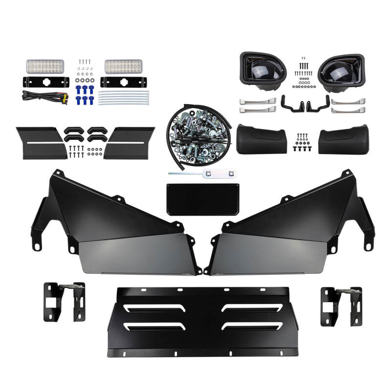 ARB Summit bull bar 3438400 — mounting and buffer detail