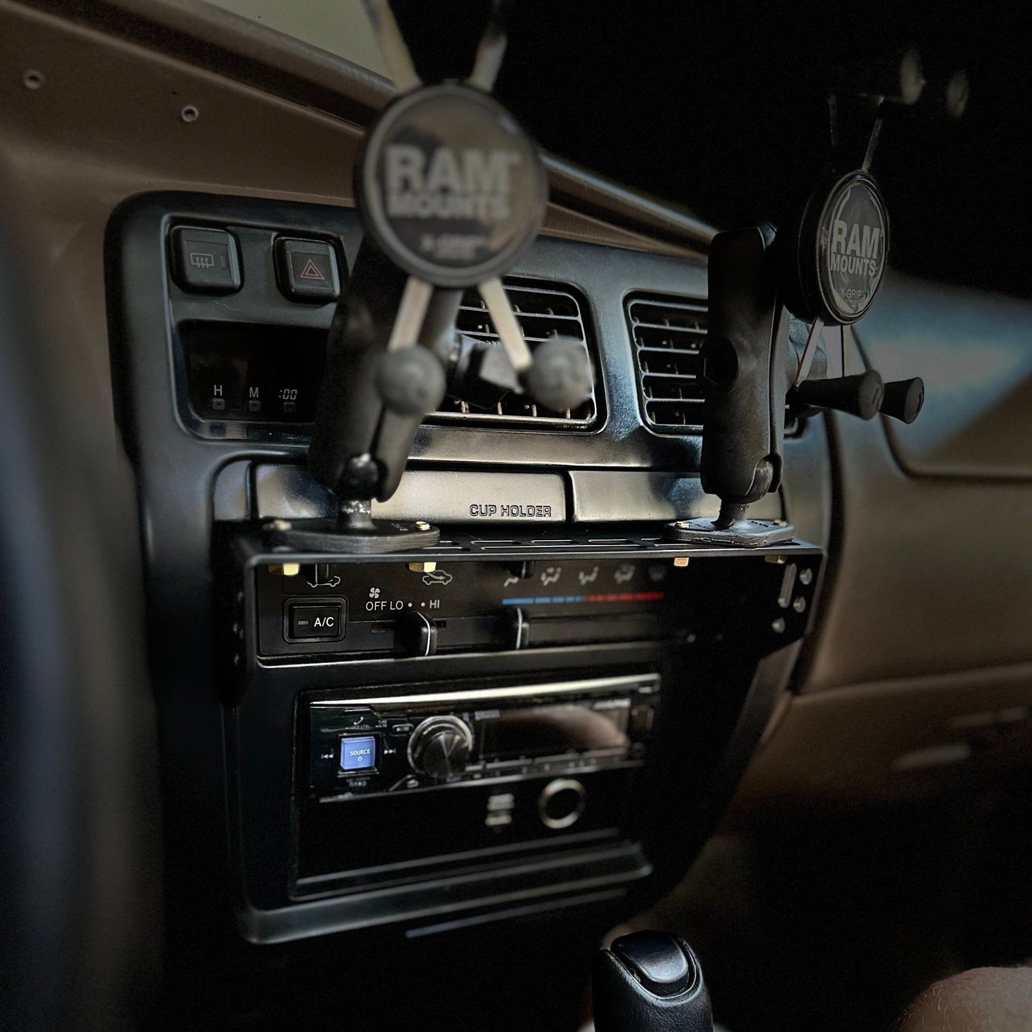 3rd Gen 4Runner Phone Dash Mount | Modular Accessory Mount (MAM) | (1996-2002)