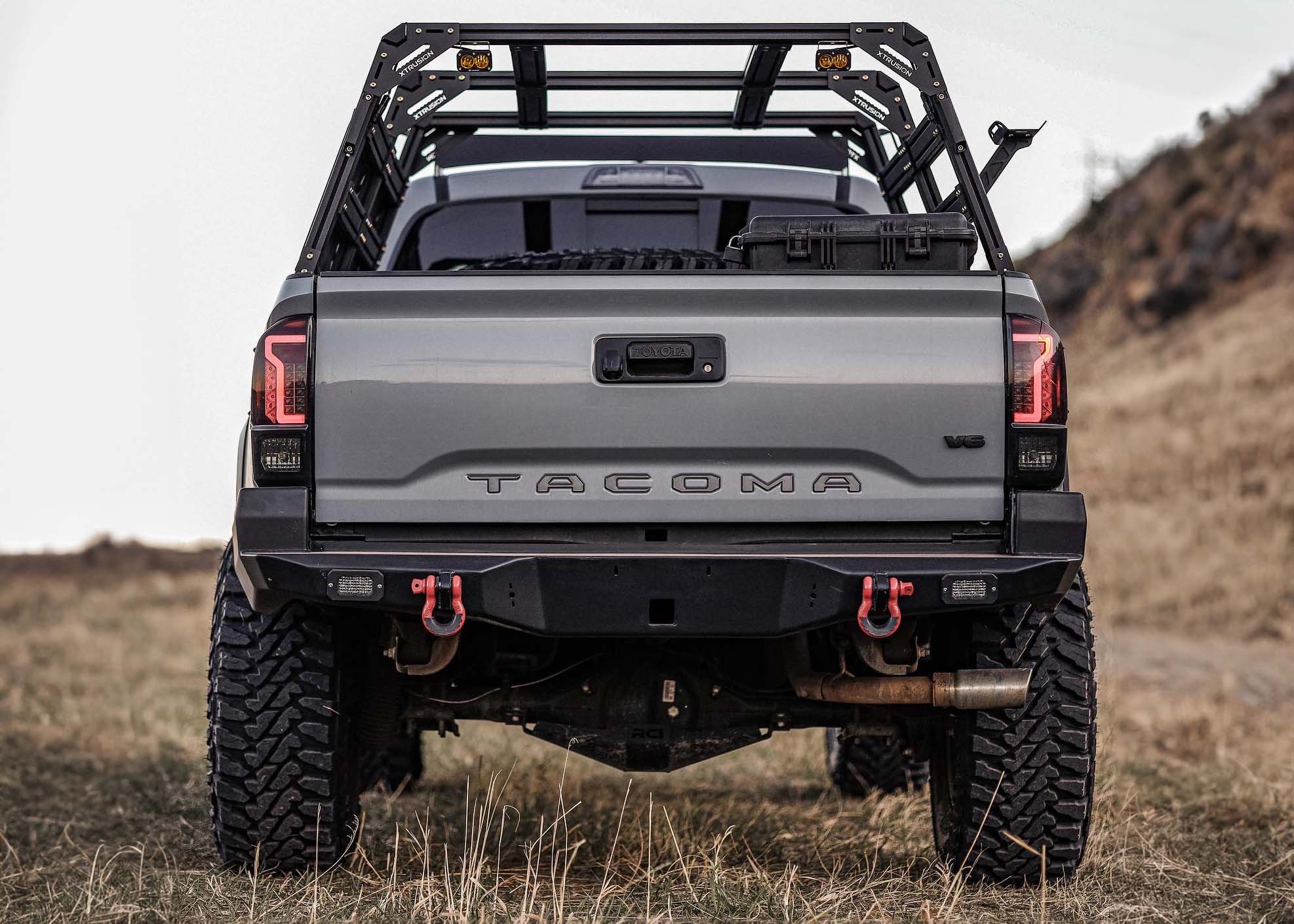 Hi-Lite Overland Toyota Tacoma Rear Bumper 3rd Gen (2016-2023)