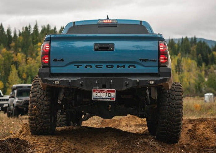 Hi-Lite Overland Toyota Tacoma Rear Bumper 3rd Gen (2016-2023)
