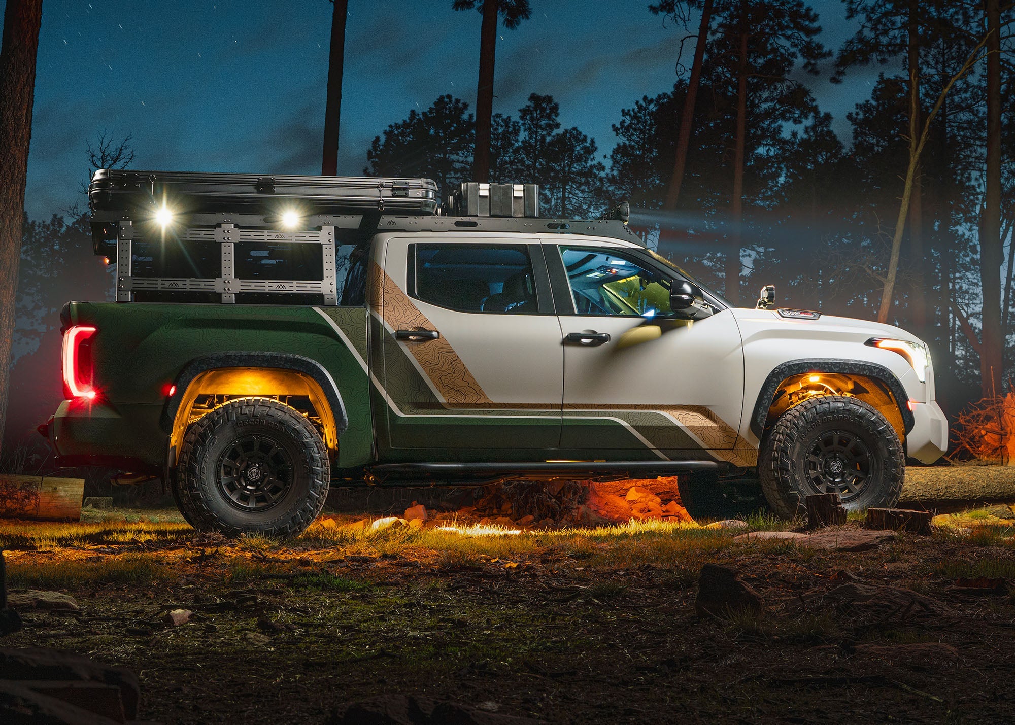 Toyota Tundra Bed Rack - DRIFTR Topper Add-on