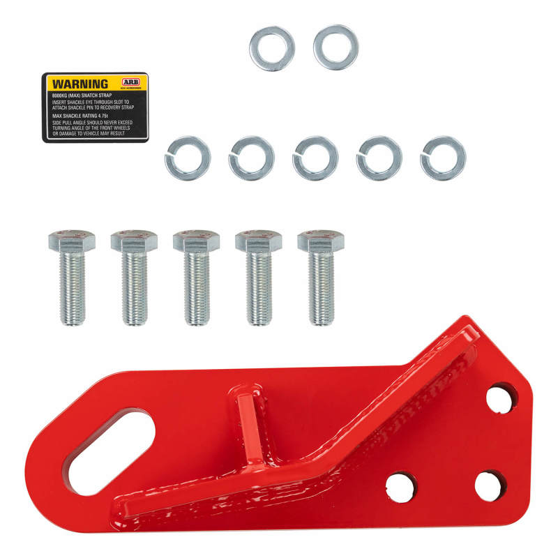 ARB 8T rated recovery point for Nissan Patrol GU 3.0 TDi — chassis mounting profile