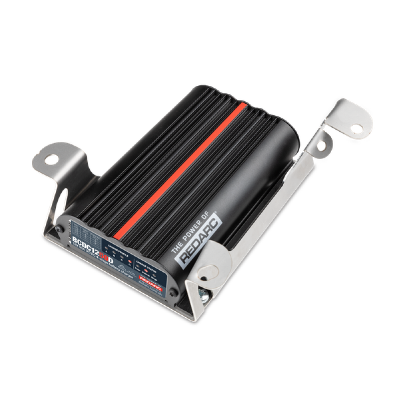 REDARC Toyota 200 Series BCDC Mounting Bracket, detail view