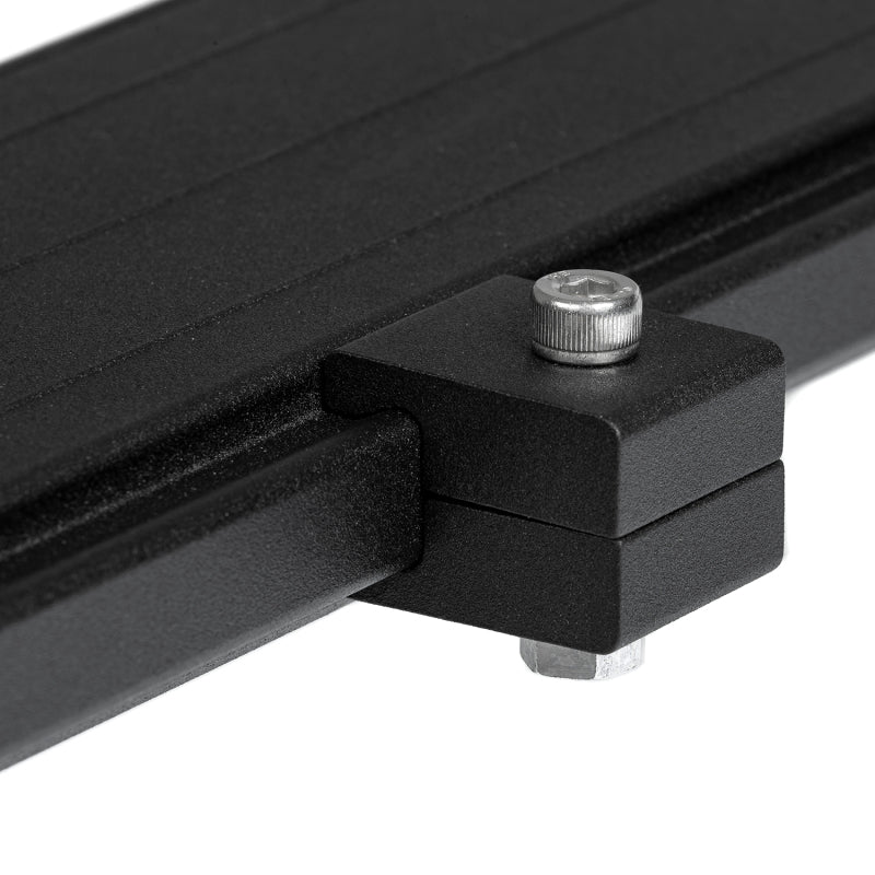 Underside view of ARB BASE Rack alloy block dovetail clamp