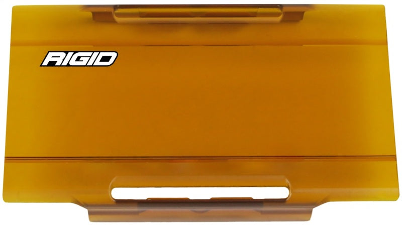 Rigid Industries 6in E-Series yellow polycarbonate snap-on light cover