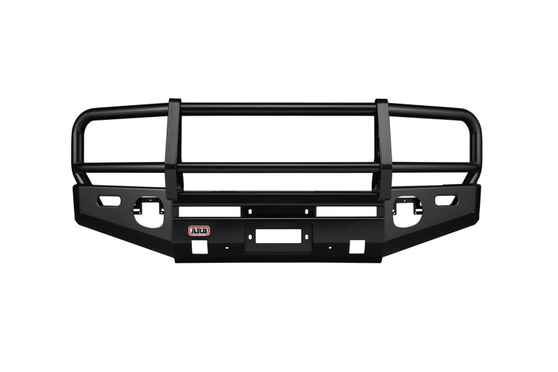 ARB Deluxe Winch Bumper for Toyota Tundra — front elevation studio view