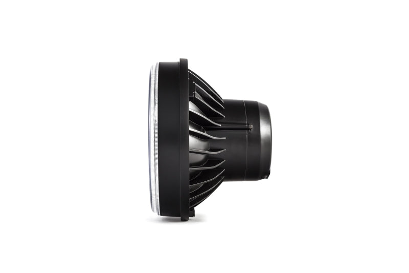 KC HiLiTES Gravity LED Pro 7in DOT Headlight for Jeep JK 2007-2018 (Single), side view