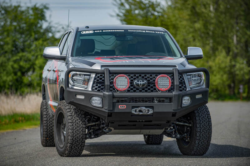 ARB Summit Tundra bumper wing and Hi-Lift jack point