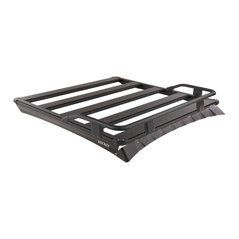 ARB BASE Rack front quarter guard rail and dovetail attachment detail