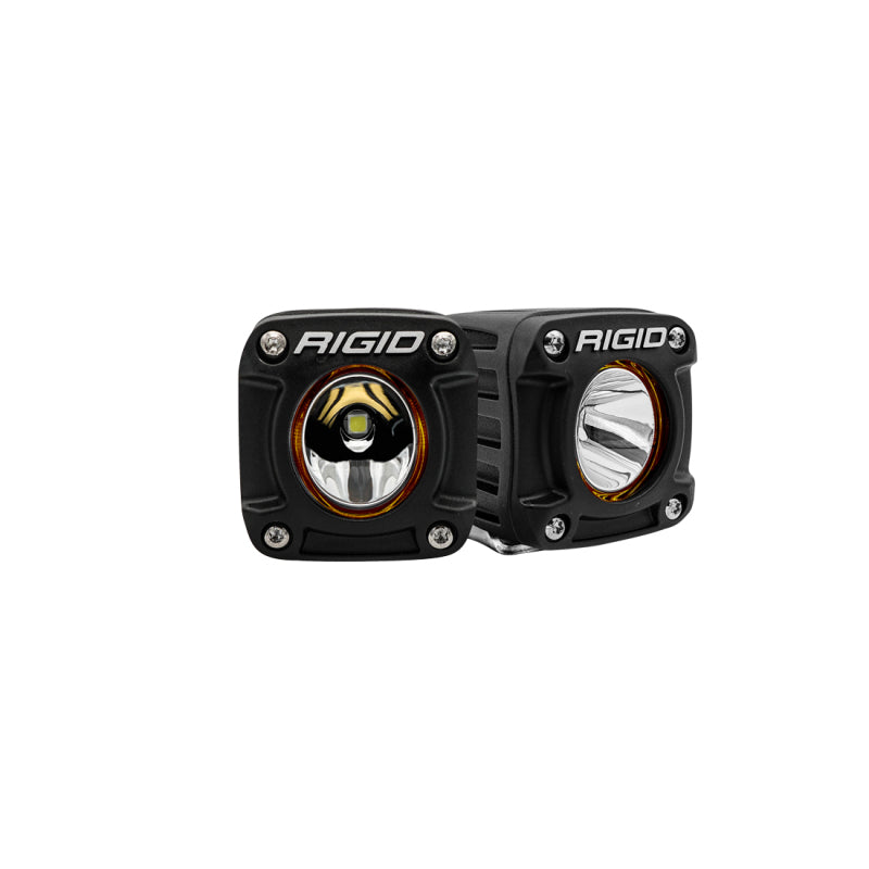 Rigid Revolve headlight pod detail for Can-Am Maverick X3 kit