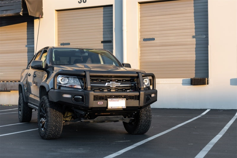 ARB Summit bull bar textured black for 2017-2020 Chevrolet Colorado ZR2 — view 1