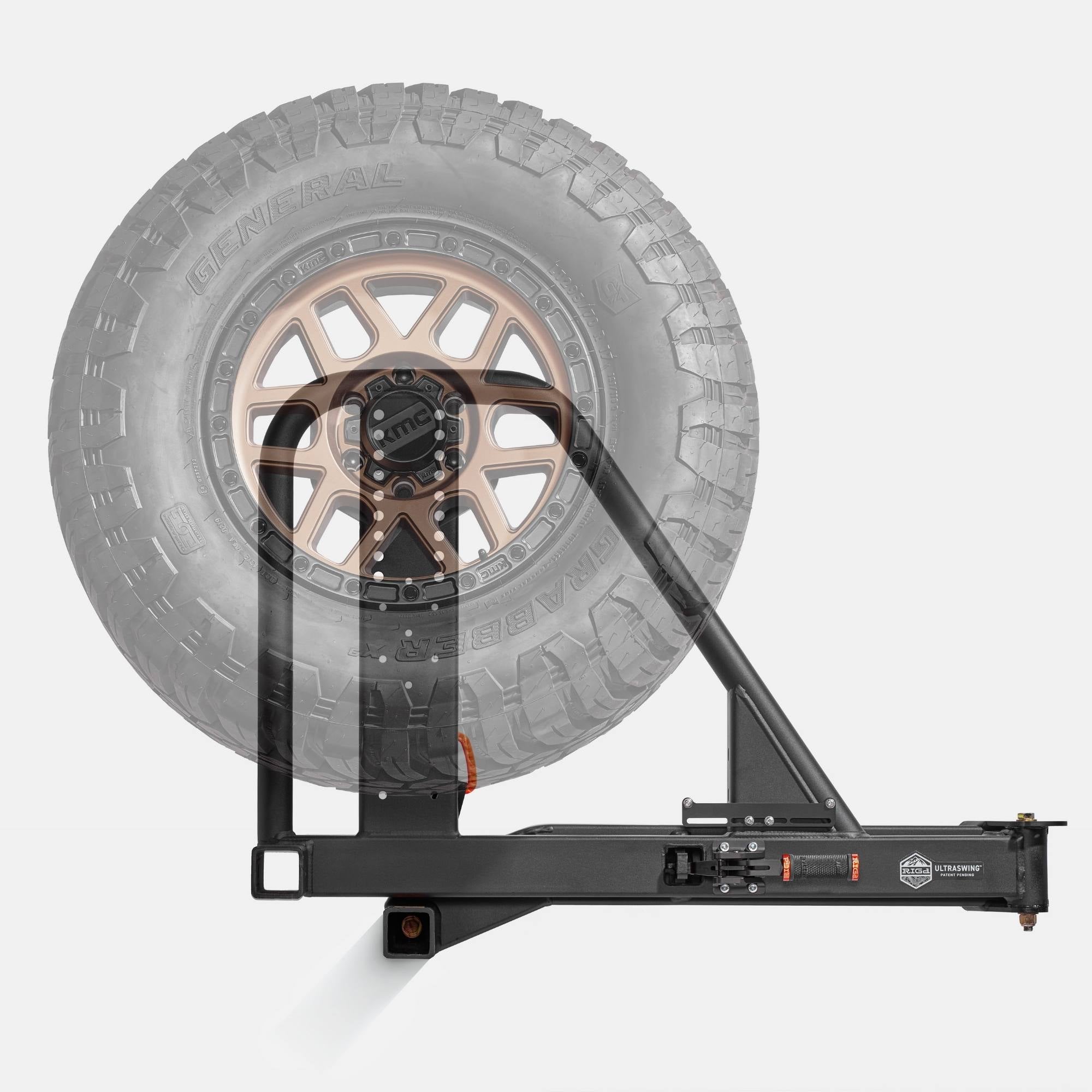 UltraSwing® Mega-Fit Spare Tire Hitch Mount | RiGd Supply Vehicle RIGd Supply- Overland Kitted