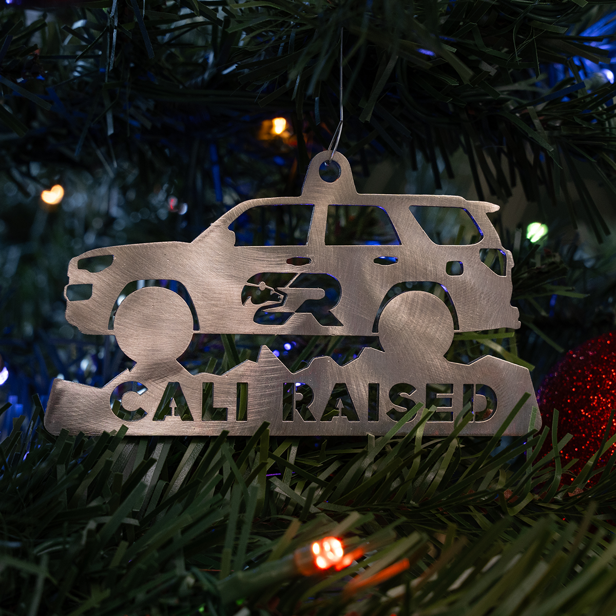 Cali Raised LED 2024 4Runner Christmas Tree Ornament