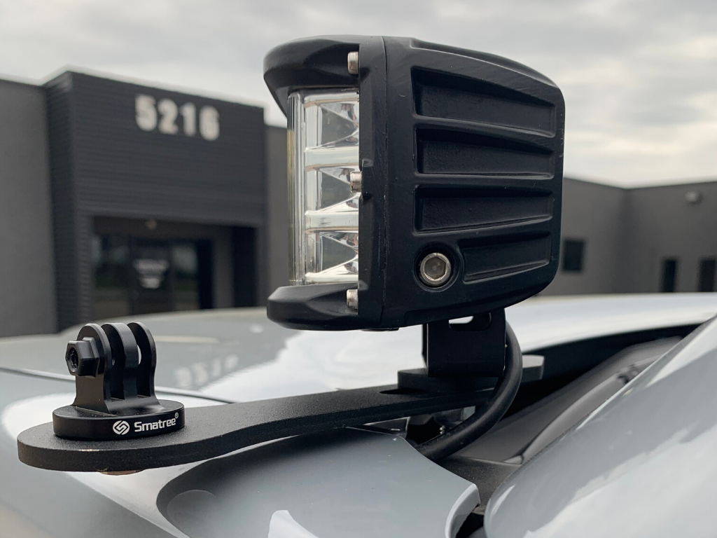 Ditch Light Bracket Extensions