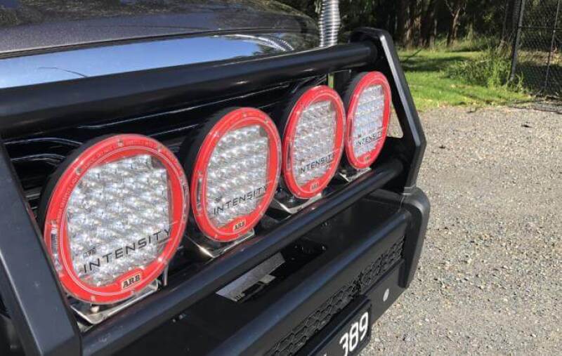 ARB Summit winch bull bar RAM 1500 fog light provision detail (photo 3)