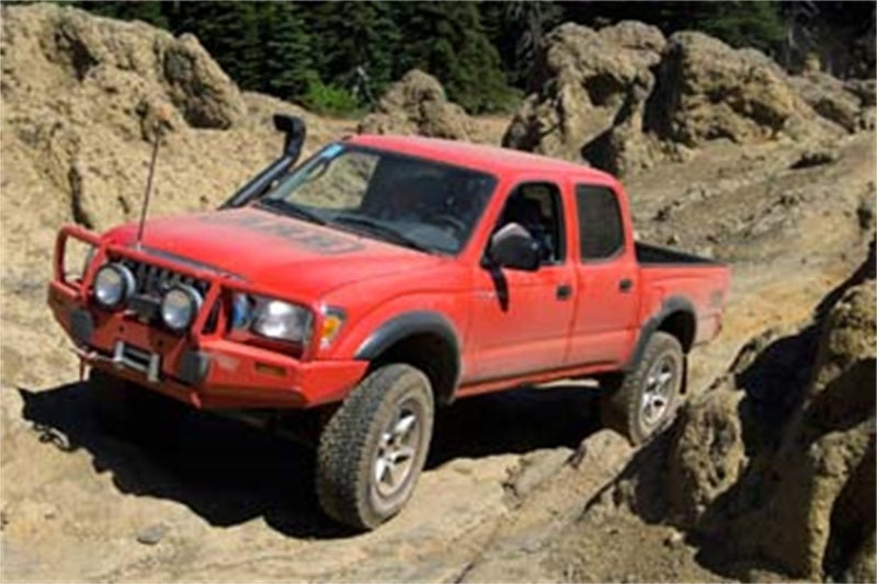 ARB Deluxe standard winch bull bar on a 1995-2004 Toyota Tacoma, front view