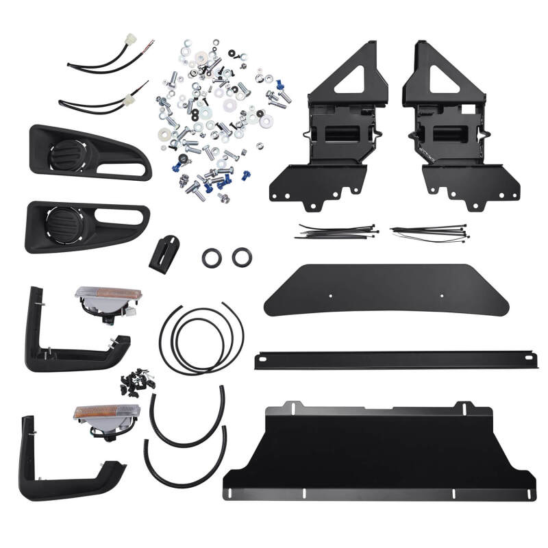 ARB Deluxe Nissan Frontier bumper split-pan and buffer detail