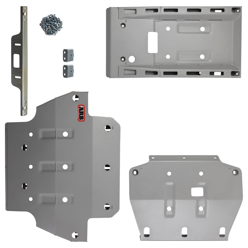 ARB Under Vehicle Protection for 2012+ Isuzu D-Max (manual) — mounting detail, image 3