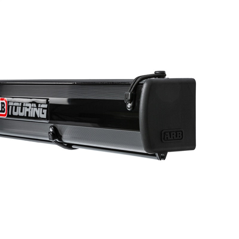ARB awning integrated LED light strip illuminated at night
