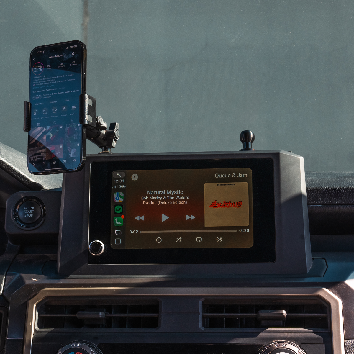 Dash Mount For 2024+ Toyota Tacoma