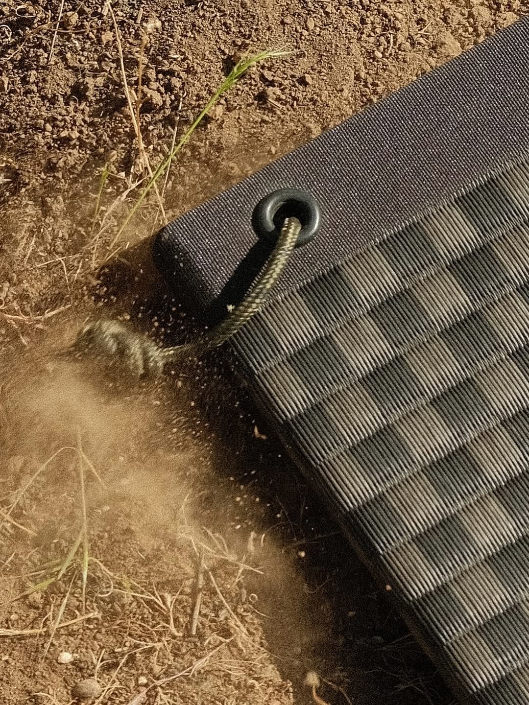 Tatami King Outdoor Lounge Seat (Natural + Indigo)