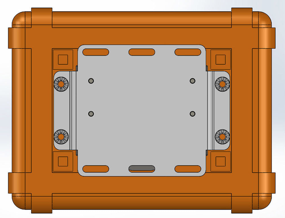 Outer Limit Supply quick-release base plate in Black